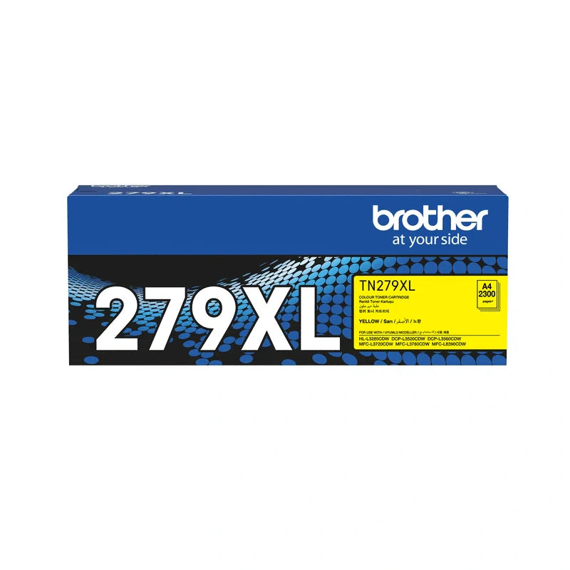 Brother TN-279XLY High Yield Yellow Toner Cartridge in Qatar Brother TN-279XLY High Yield Yellow Toner Cartridge in Qatar